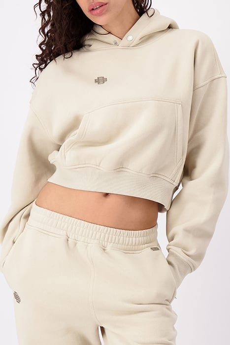 MONOGRAM HOODY SAND 5
