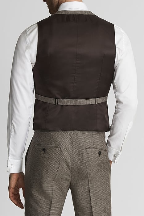 DOME-SB SIX BUTTON PUPPYT BROWN 2