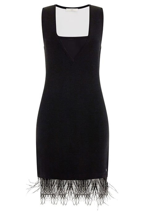 ANNE DRESS SWTR JET BLACK A996 4