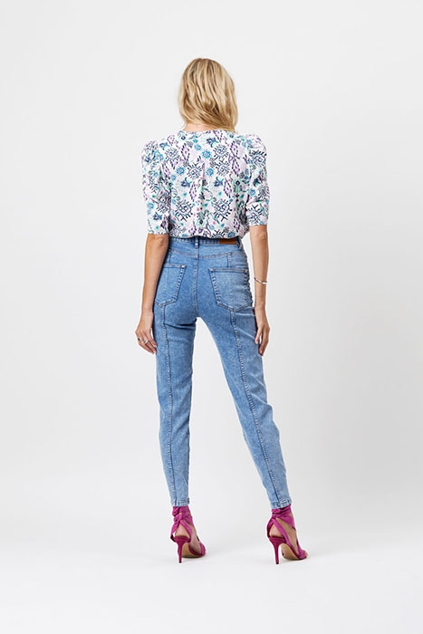 D6MARAY RELAXED FIT PANTS SNOW WASH 2