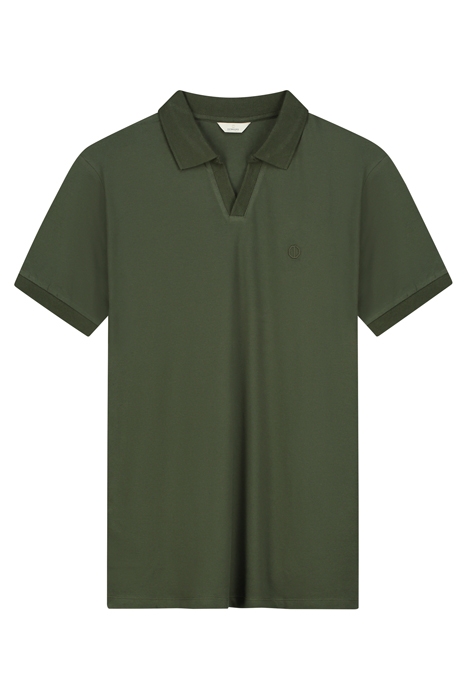 DS_BOWIE V-NECK POLO DARK ARMY 3