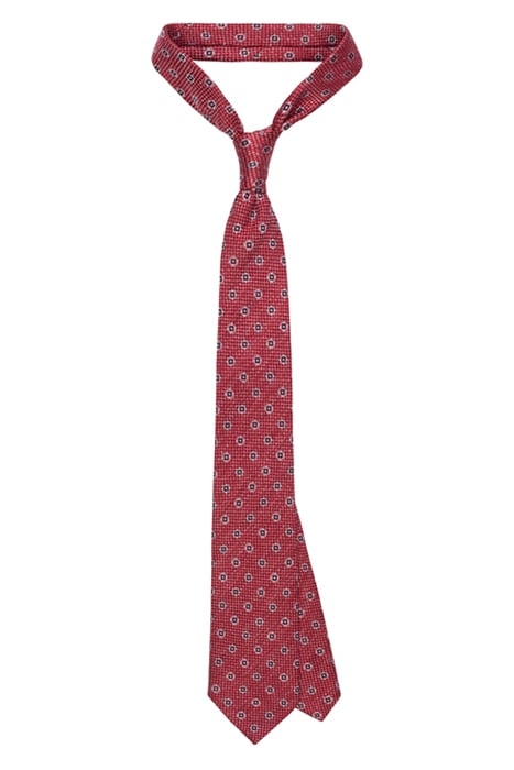 RED GRAPHIC TIE RED 1