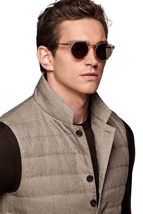 VEST-L.BROWN LIGHT BROWN 7