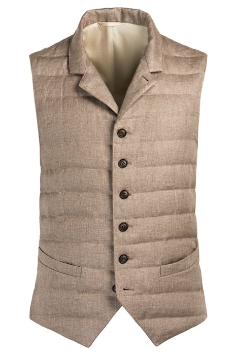 VEST-L.BROWN LIGHT BROWN 4