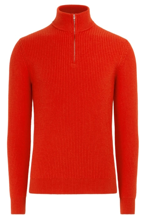 HALF ZIP LUX ORANGE ORANGE 4