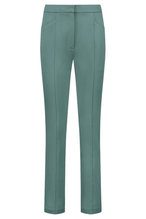 NOKI FITTED TROUSERS SAGE GREEN 1