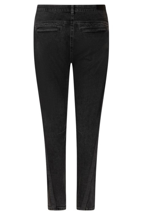 TROUSER WOVEN LONG GREY DENIM 4