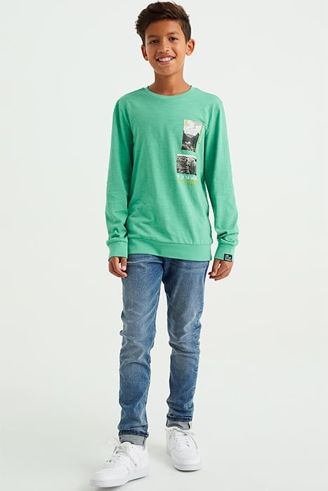 T-SHIRT MINT GREEN 1