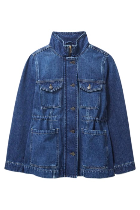 LEIGHTON DENIM JACKET DARK DENIM 3