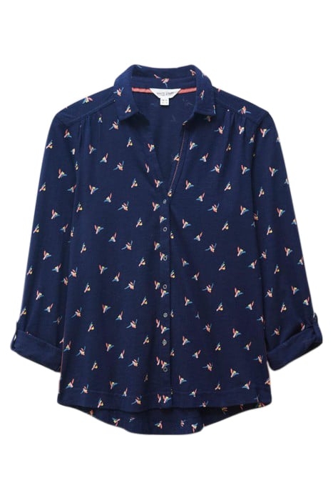 ANNIE JERSEY SHIRT NAVY PRINTED 3