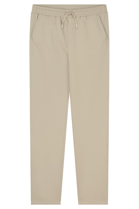 VINN TWILL TROUSERS GRAVEL BEIGE 1