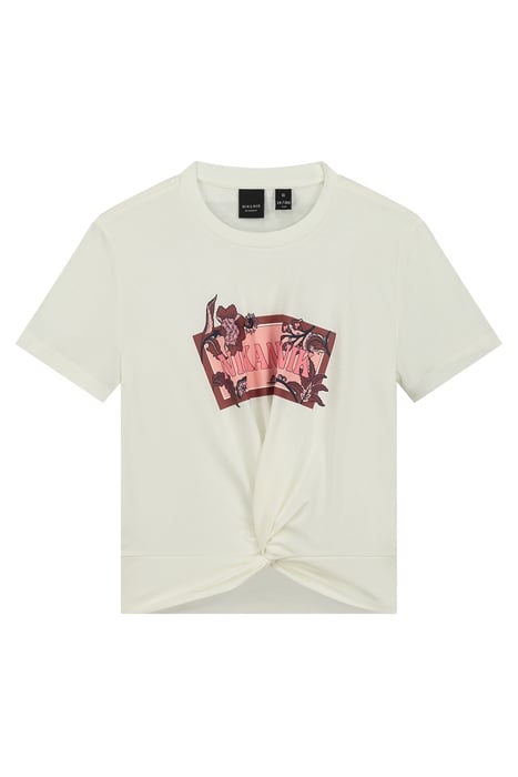 KNOT T-SHIRT DESERT ROSE 1