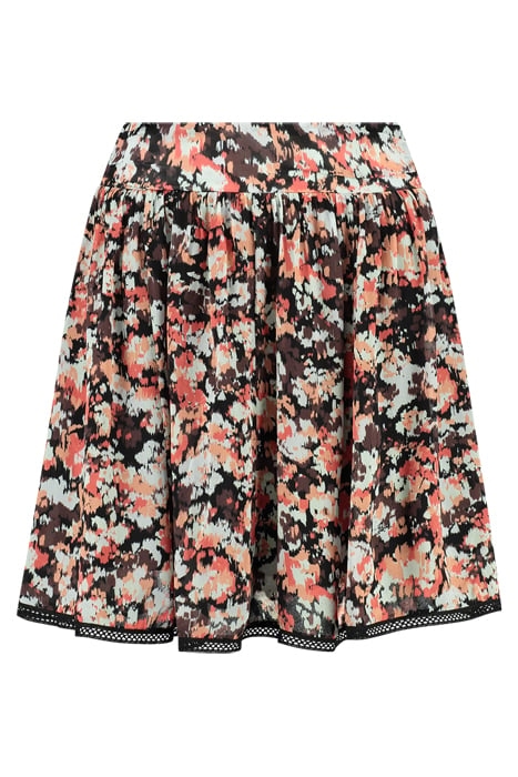 ROMA SKIRT FLOWERFIELD BROWN 1