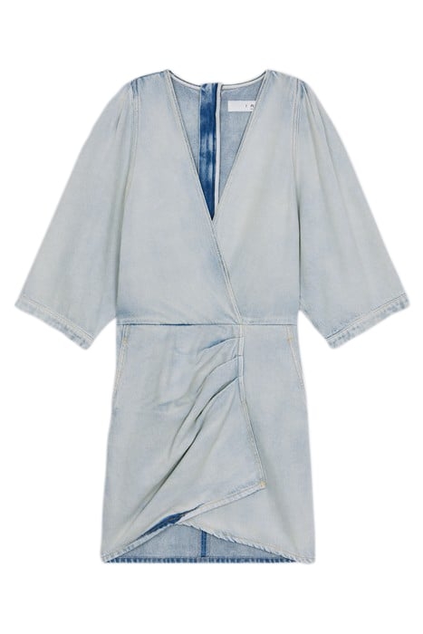 MARCIA DRESS IN BLEACHED BLUE 3