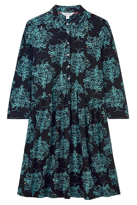 EVERLY JERSEY SHIRT DRE BLACK PRINTED 2