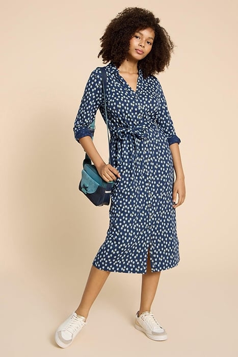 ANNIE JERSEY SHIRT DRE NAVY PRINTED 3