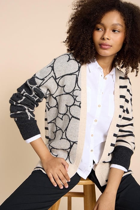 HARRIET HEART CARDIGAN NATURAL 3