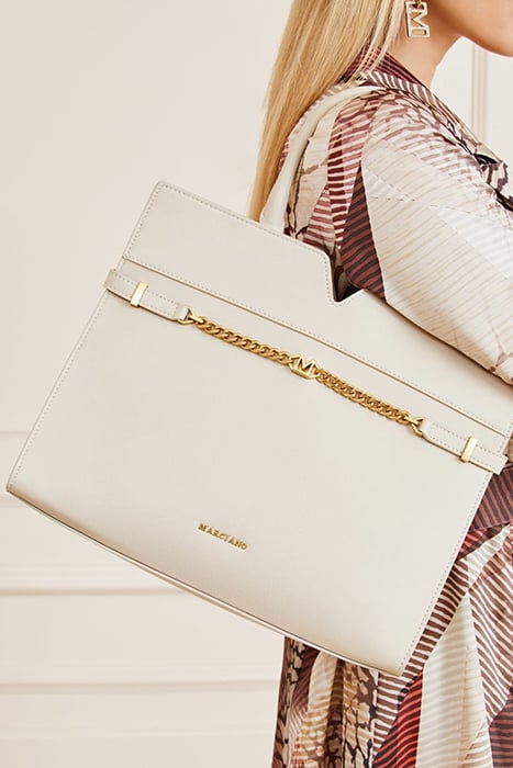 MEDIUM SATCHEL MAGNET SANDY TOTE BAG SHORE 4