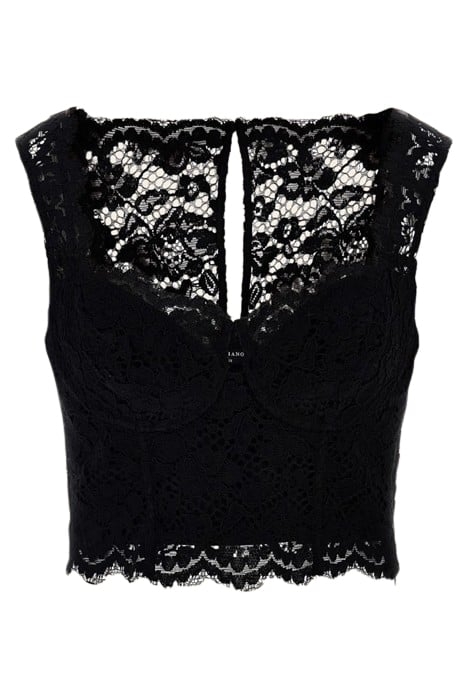 CORSET VESPER TOP JET BLACK 4