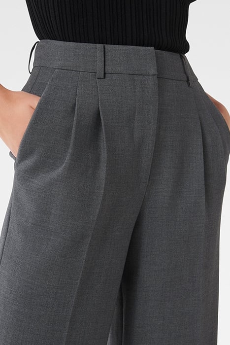 DANIELLE STRAIGHT LEG PANTS GREY MARLE 6