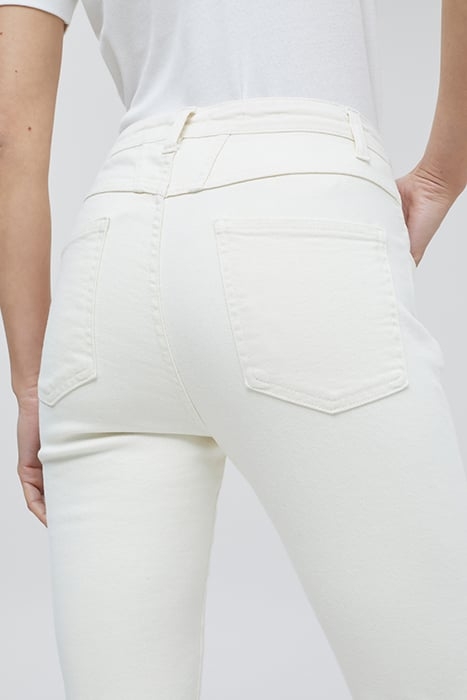SKINNY PUSHER JEANS CREME 6
