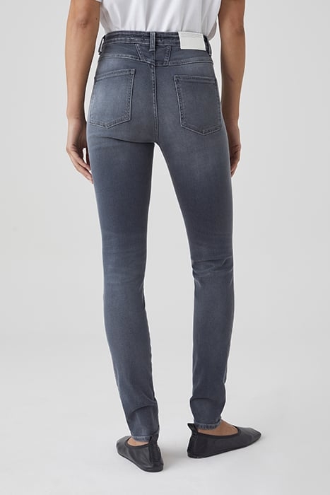 SKINNY PUSHER LONG JEANS MID GREY 2
