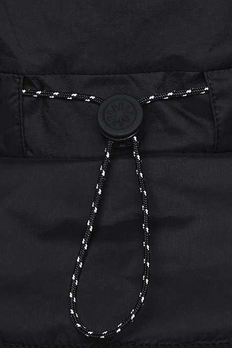 UNISEX PADDED NYLON BUCKET HAT BLACK 2