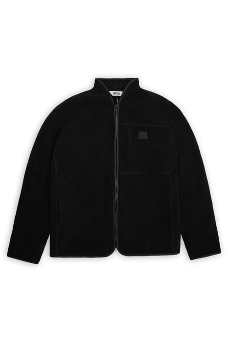 UNISEX DURBAN FLEECE JACKET BLACK 5