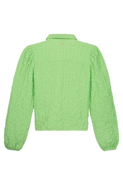 KARLI BLOUSE KIWI GREEN 3