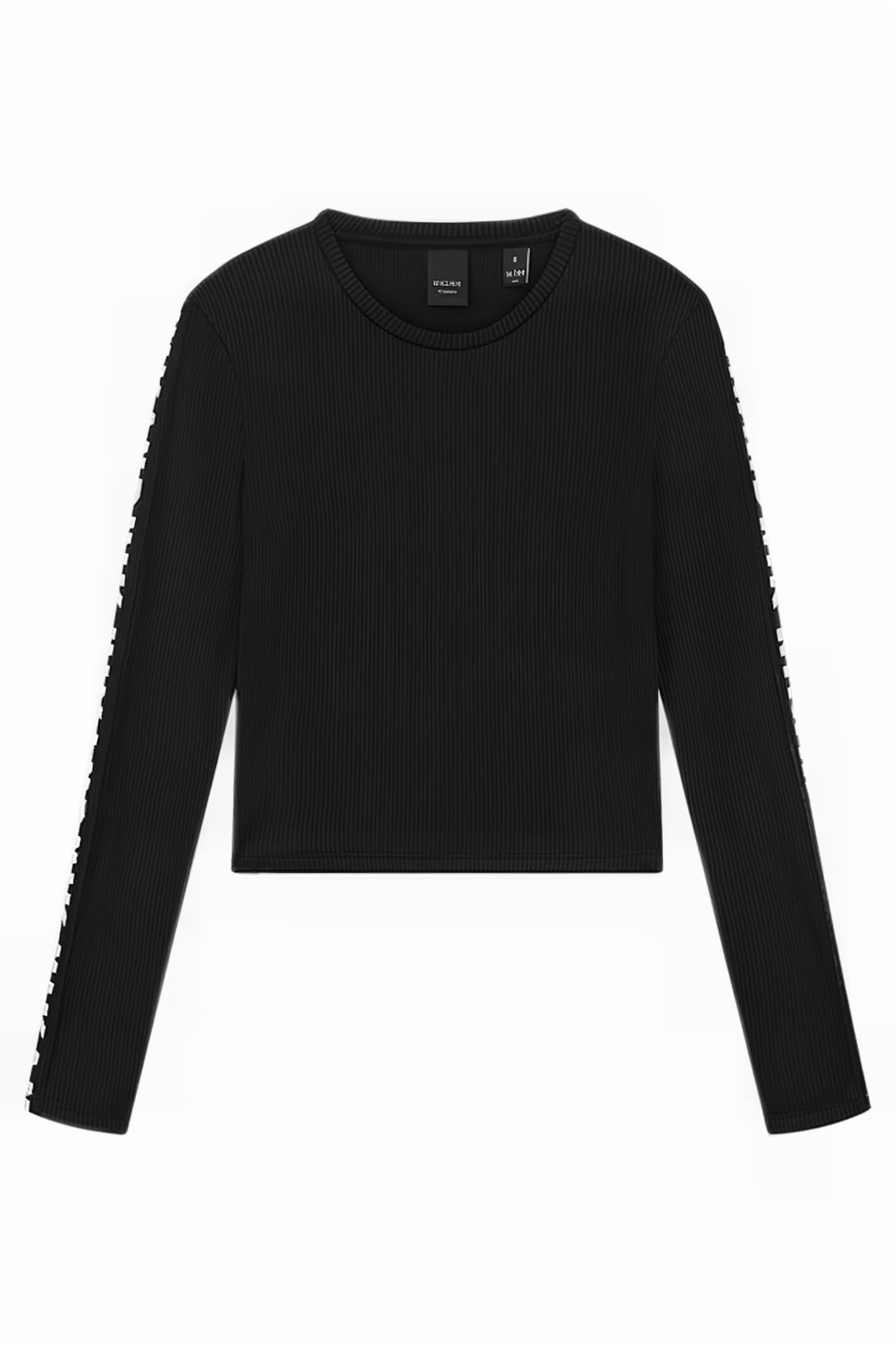 STELLA RIB T-SHIRT BLACK 2