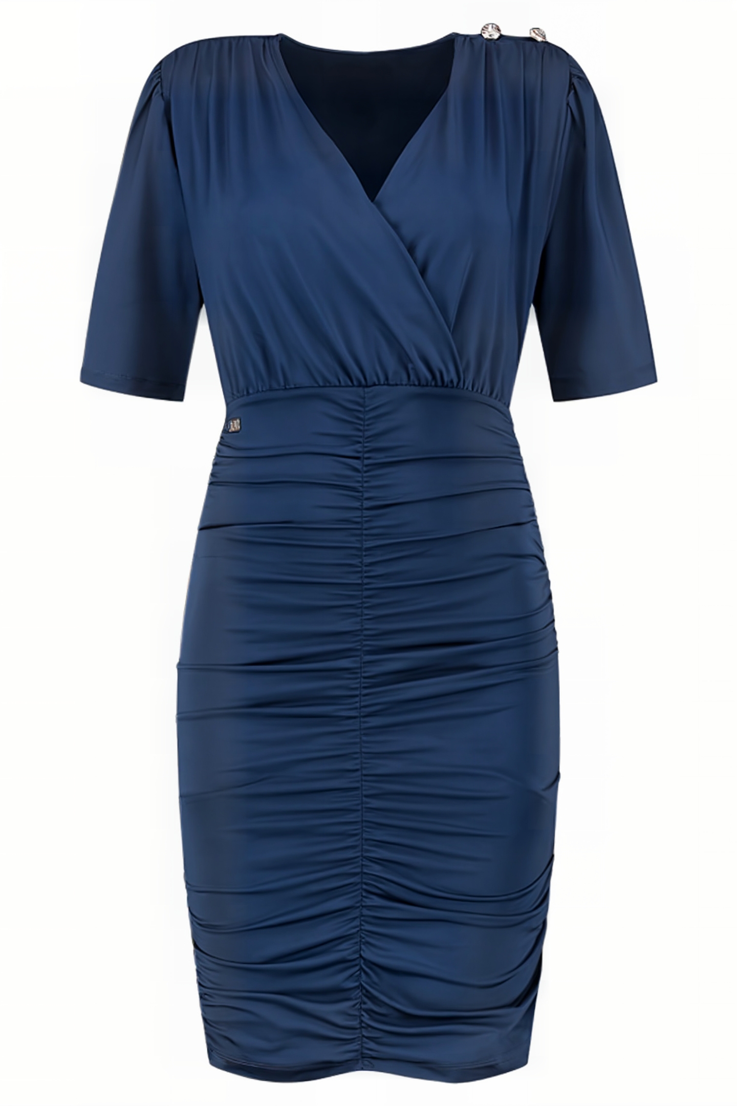 VERONA SS DRESS DEEP BLUE 2