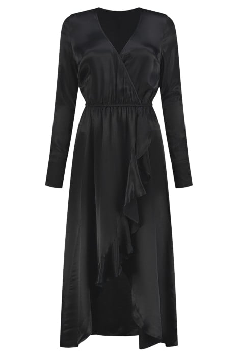 SAGE LONG DRESS BLACK 2