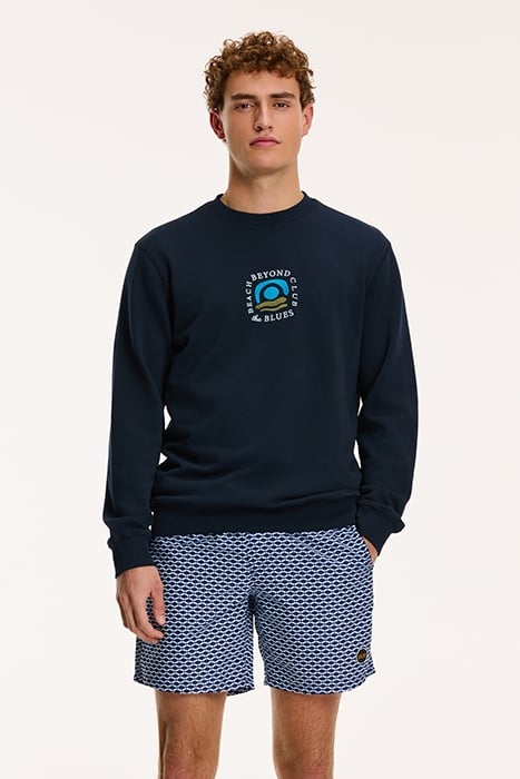 MEN BEYOND THE BLUES SWEATER DARK NAVY 1