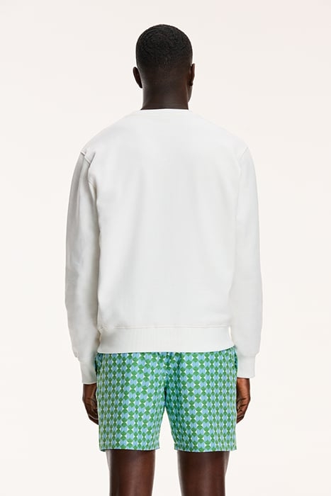 MEN HOLIDAY OFTEN SWEATER JET STREAM WHITE 2