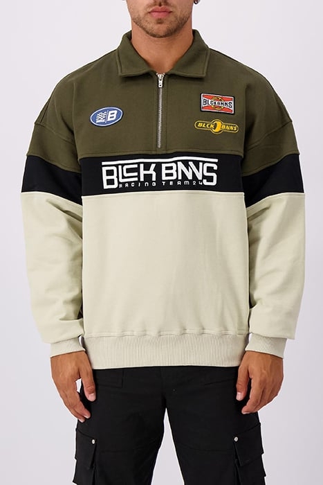 RACING ZIPPED SWEATER MULTI-COLOUR 1