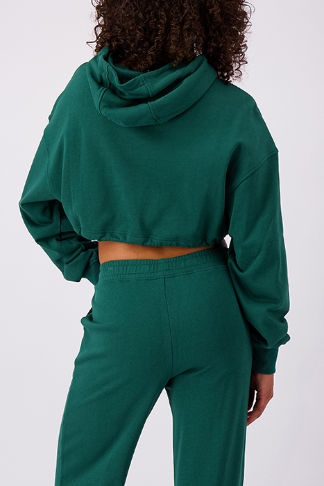 MONOGRAM HOODIE DARK GREEN 2
