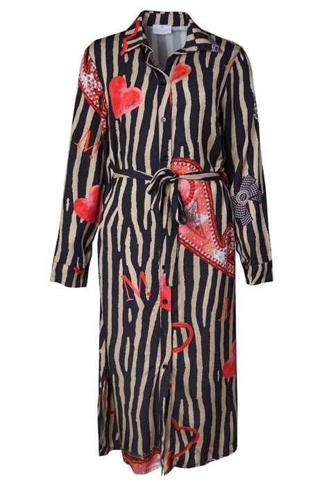 DRESS SAN MARINO BLUE RED 1