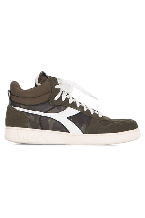 UNISEX KHAKI & CAMOUFLAGE LEATHER IKKS X DIADORA TRAINERS 1