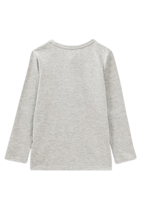 MOTTLED GRAY SWEATSHIRT 2