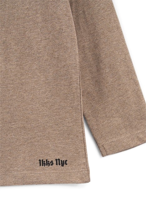 BOYS’ MOCHA REVERSIBLE SEQUIN FLAG ORGANIC COTTON T-SHIRT 4