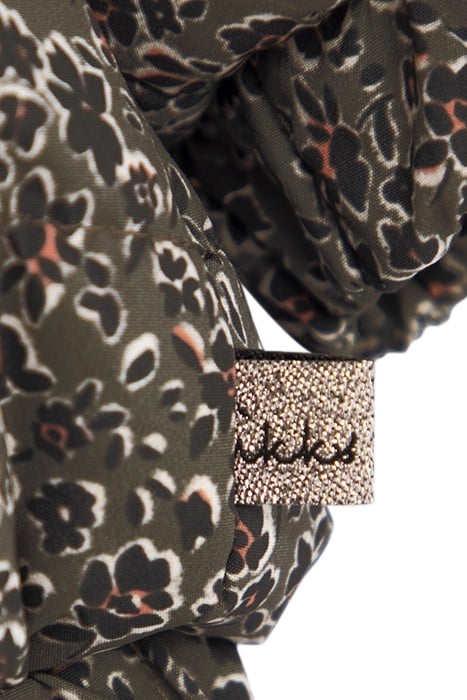 BABY GIRLS’ LEOPARD FLORAL/SHERPA REVERSIBLE PADDED JACKET 6