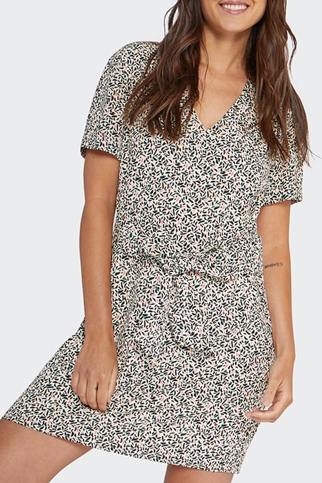 OFF-WHITE LEAF PRINT DRESS 1