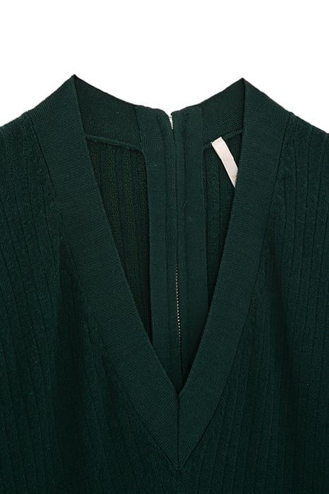 IMPERIAL GREEN RIBBED KNIT JUMPSUIT 4