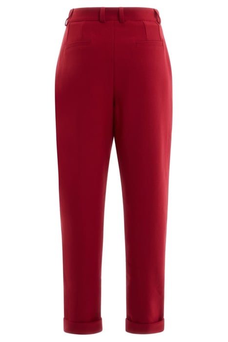 NORAH PANT DEEP STRAIGHT SCARLET 2