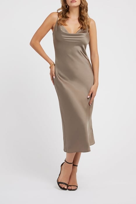 AKILINA DRESS WALNUT SHELL 1