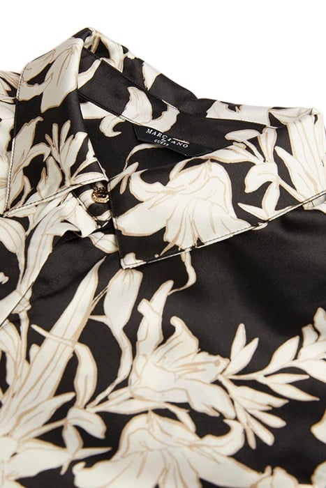 THE ICON BLOUSE PRINT SUNBURST BLACK BUTTON-DOWN SHIRT PRINT 7