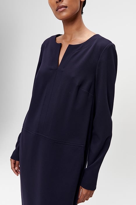 CAROL PUNTO SHIFT DRESS INK BLUE 4
