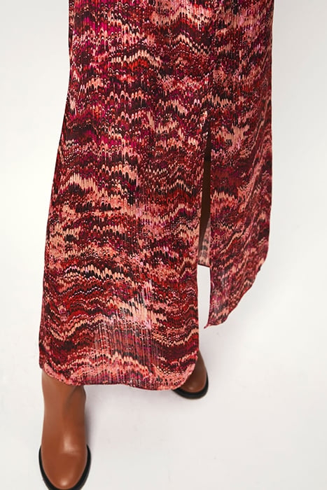 SHADOW PRINTED MIDI DRESS MULTICOLOUR 7