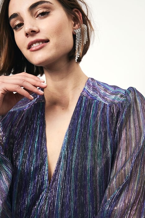 ORIANA PLISSÉ TOP MULTICOLOUR 4