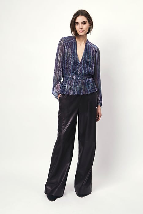 ORIANA PLISSÉ TOP MULTICOLOUR 1